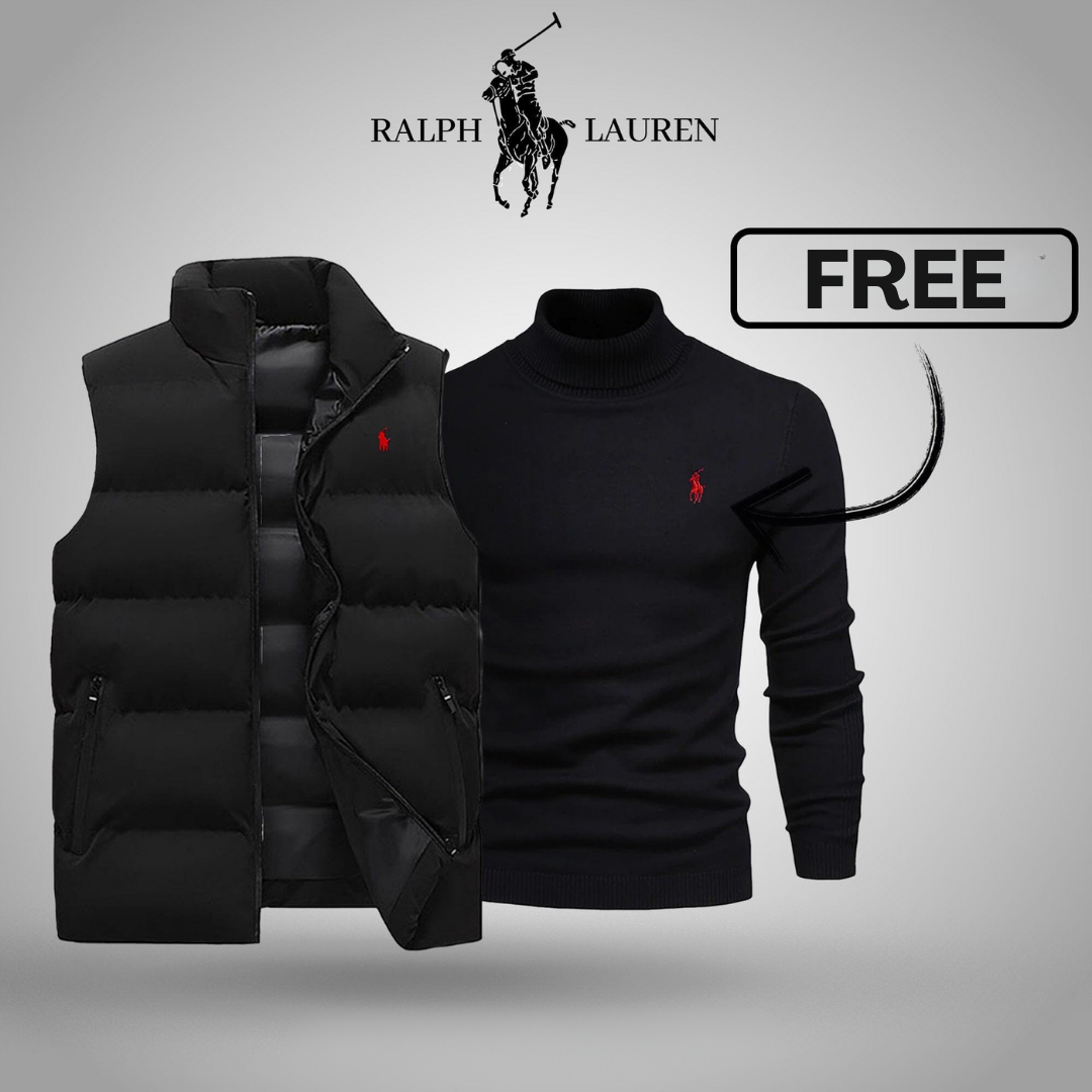 Chaleco Ralph Lauren™ Para hombre + Suéter Gratis